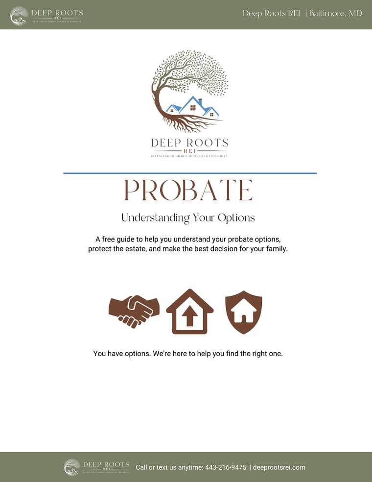The Maryland Probate Guide cover